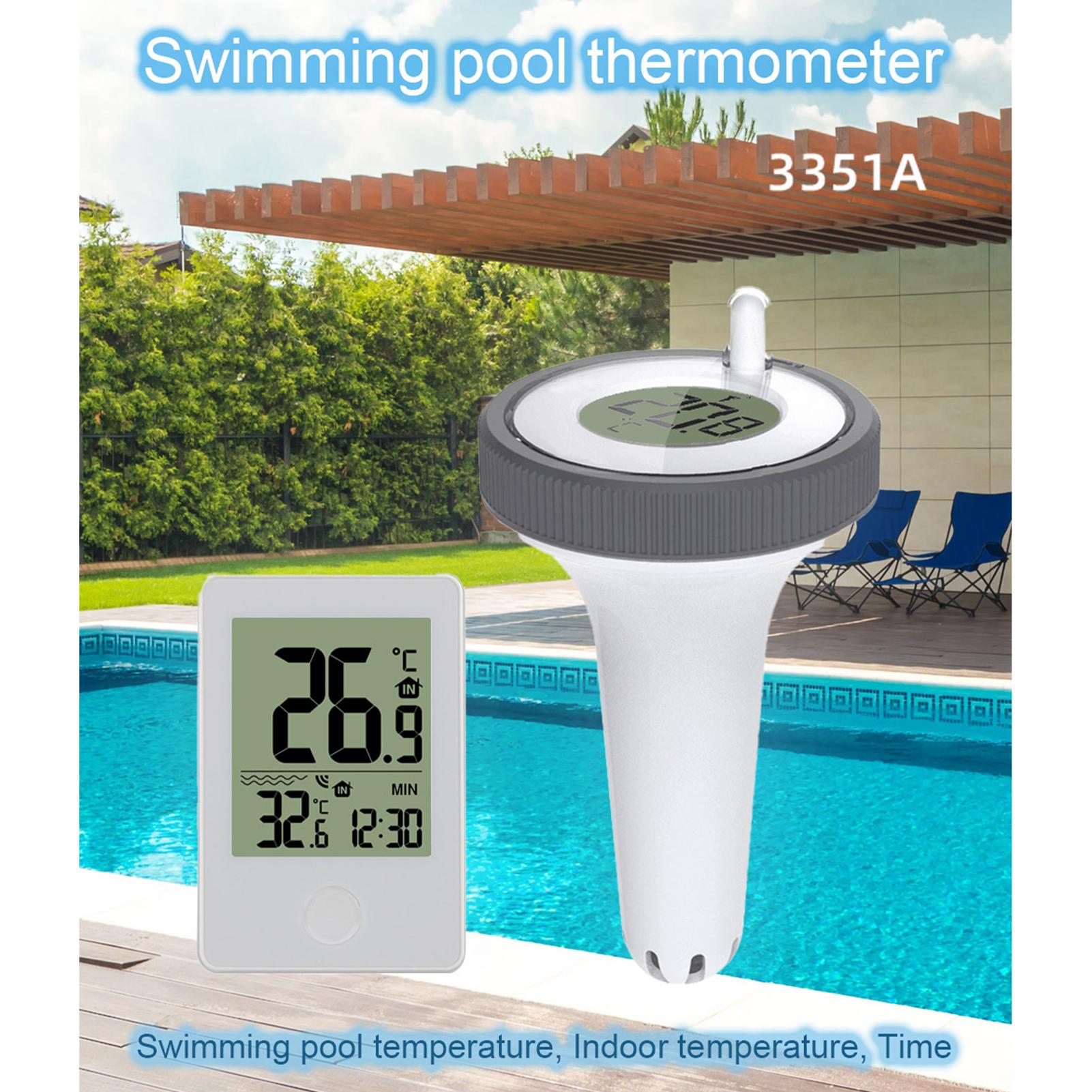 Digital Swimming Pool Thermometer Floating Digital Outdoor Floating Thermometer Used For Swimming Pool Aquarium And