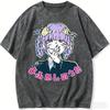 Hot Anime The Summer Hikaru Died Anime Lover Washed Tshirt Unisex Oversized Suitable for All Seasons Personality Clothes Soft