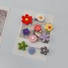 10Pc Candy Flower Frosted Plastic Fridge Magnets Creative Korean 3D Magnets Cartoon Magnet Home Decore Creative Magnetic Sticker