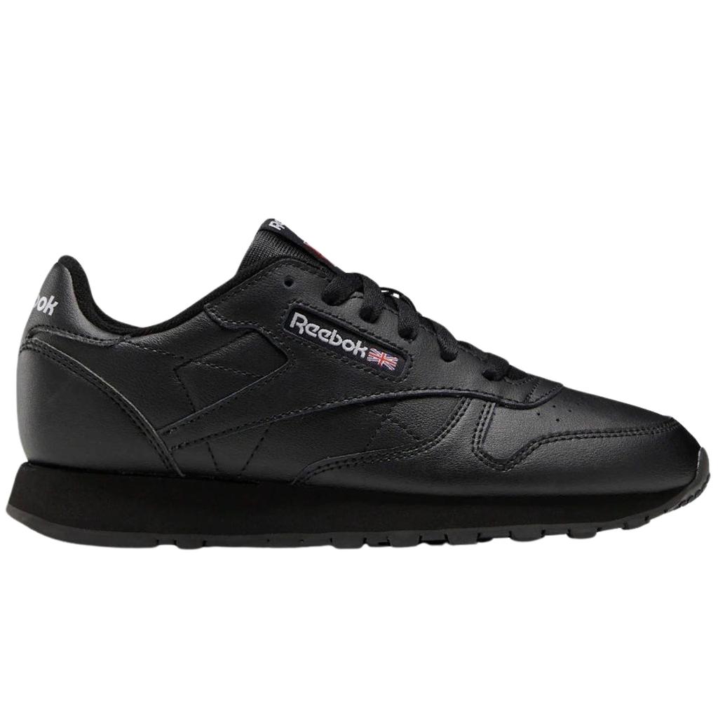 Juniorské sportovní boty Reebok 100010470 Classic Leather černé r. 36.5