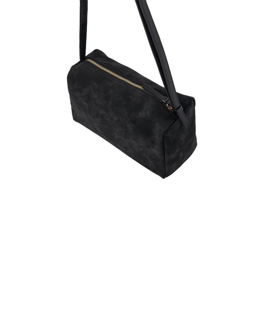 Tooamo Bella Nubuck Box Bag Black