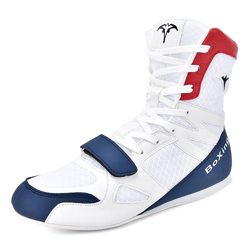 Professional Lightweight Anti Slip Wrestling Training Shoes, High-quality Black Gold Combat Gym Boxing Shoes, Sizes 39-46