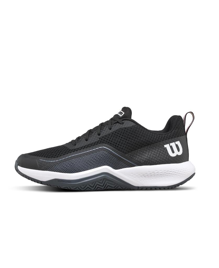 Wilson RUSH PRO LITE Tennis Size cm Men's Shoes, Black/Ebony/White, E, 27.0