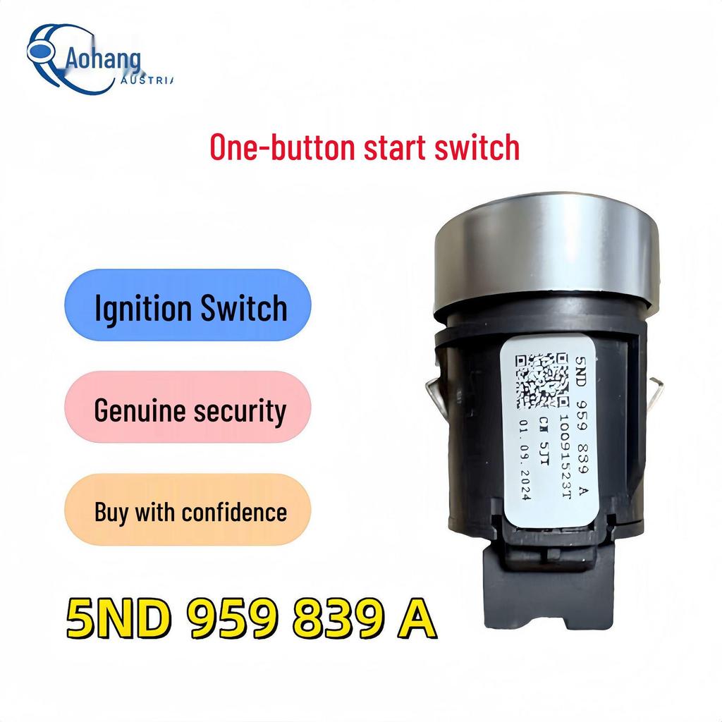 Volkswagen Tiguan Ein-Knopf-Start Zündschalter 5ND959839A