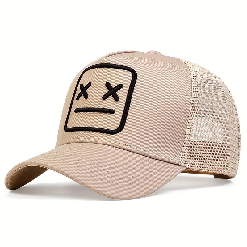 Unisex XX Stickerei Baseball Netz Kappen Verstellbare Freizeit Hüte Frühling und Sommer Outdoor Sonnenschutz Hut