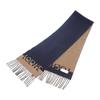 LOEWE  Scarf Navy/Brown wool/cashmere Women