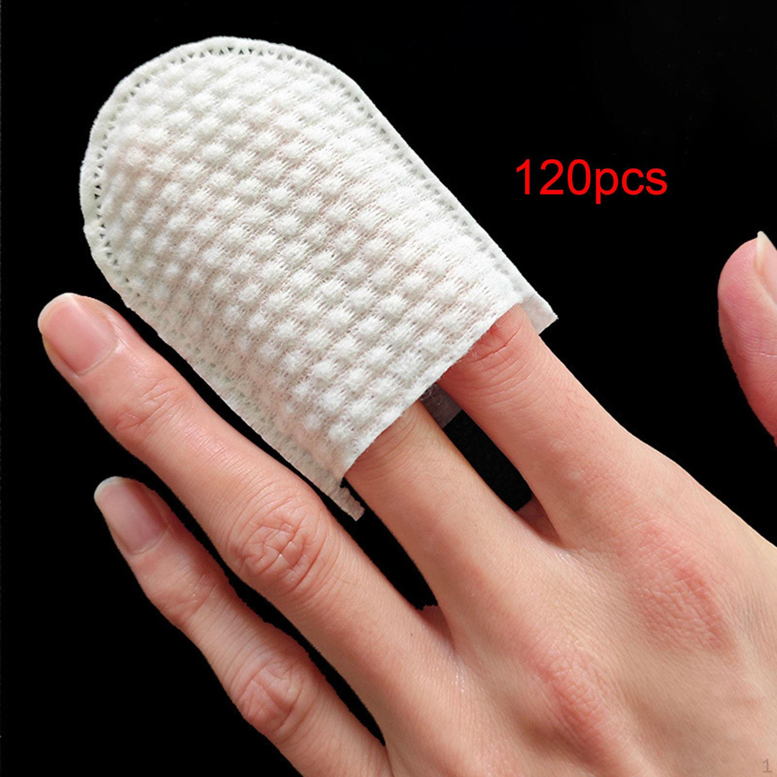 

U Shaped Pocket Cottons Pad White Oral Cleaning Breathable Sturdy Lightweight Professional for Girls