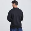 Dibinze Men's Plus Size Cotton Blend Crewneck Sweatshirt