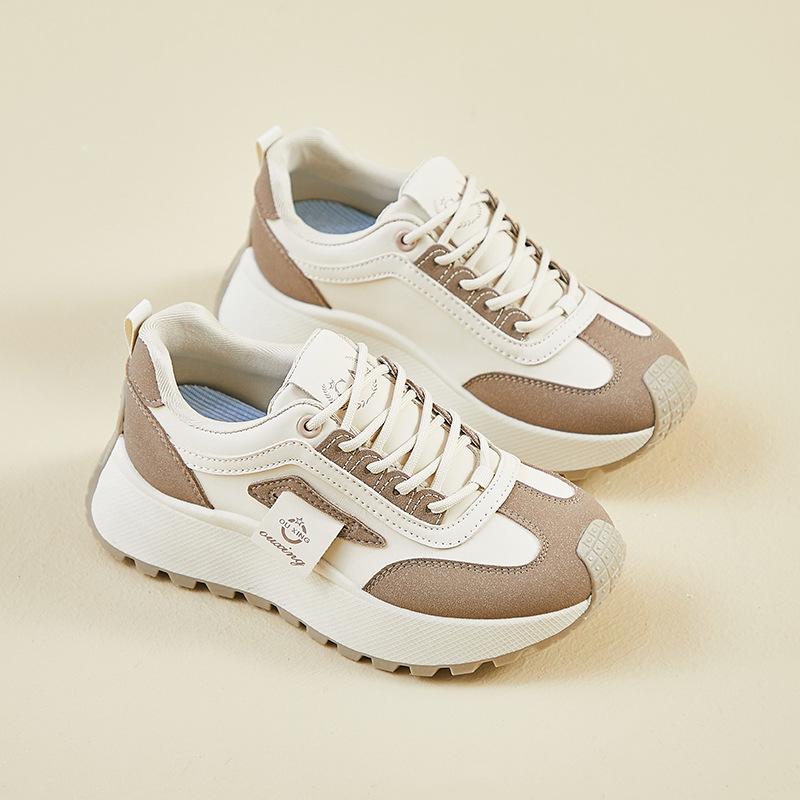 Spring platform heightening Forrest Gump shoes women's versatile niche dad shoes student fashion sports casual shoes