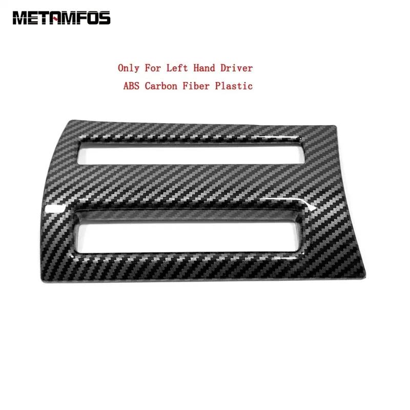 Head Light Lamp Switch Cover Trim For Nissan X-trail Xtrail Rogue T33 Qashqai J12 -2024 2025 Carbon Fiber Car Accessories