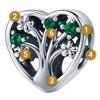 Charms Heart Tree Of Happiness 925 Bead Tree Of Life Charms Pr925