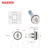 NAIERDI Combination Cabinet Lock Zinc Alloy Password Locks Security For Cam Mailbox Cabinet Hardware
