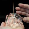 Glass Sphere Glass Incense Holder Household Chinese Incense Stick Incense Burners Yoga Tea Ceremony Relieve Home Fragrance Gifts