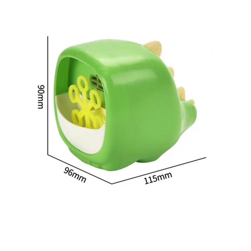 Hot Funny Bubble Machin Cartoon Dinosaur Frog Animal Magic Soap Water Bubble Blower Handheld Christmas Gifts for Kids Boys Girls