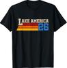Lake America USA Ontario Canada Vintage Sunset T-Shirt
