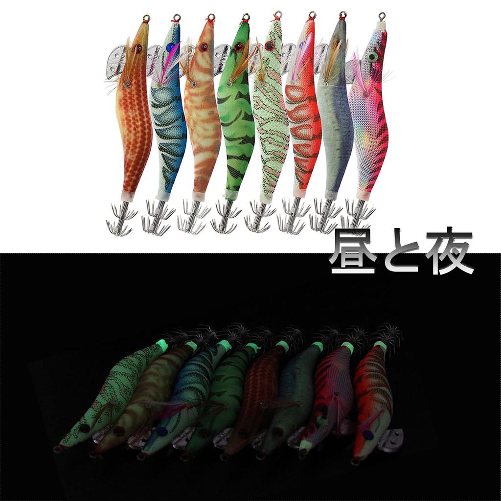Croch Egi Luminous Size 4 8-piece (Squid Fishing) Egi,