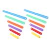 12Pcs Polygon Splicing Strip Magnetic Teach Learn Math Triangle Demonstration Tool Geometry Instruct
