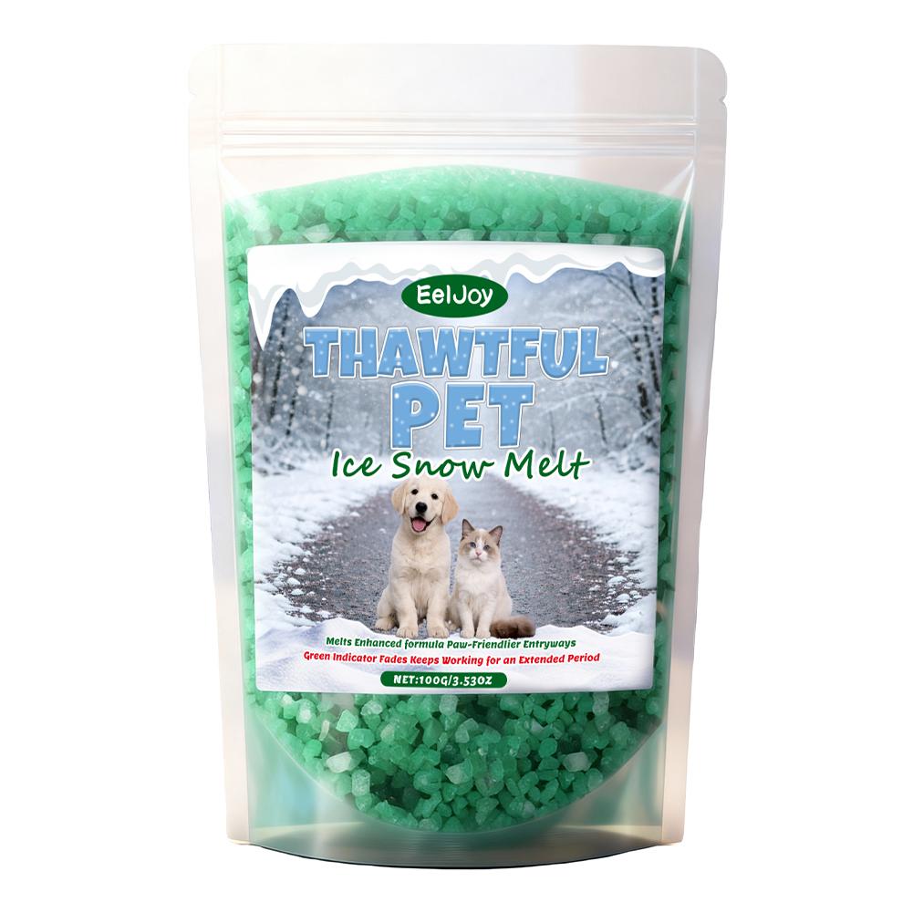 

Pet Safe Ice Melt Snow Melter - Pet Friendly De-Icer For Winter Walkways Yards Gentle On Paws No Dryness Or Cracking Pet SafetY