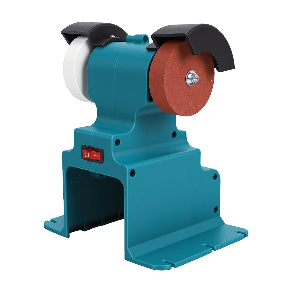 Mini Bench Grinder Fit for BL1830B BL1840B Battery Cordless Electric Sander Machine for Waxing Grinding Polishing