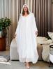 Dubai Hooded Dress: European & American Style, Turkish Cardigan, Loose Long Robe for Women