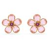 Orecchini a Forma di Petalo di Fiori di Cristallo Rosa alla Moda Orecchini da Donna Adatti per Donne Senior Squisiti Gioielli di Fascino