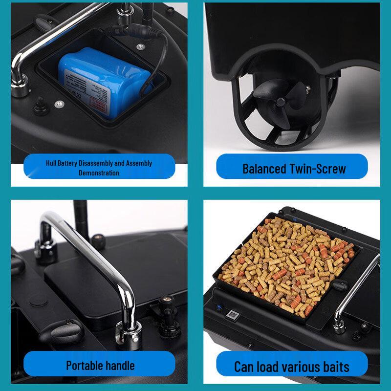 Smart Remote Control Fishing Bait Boat