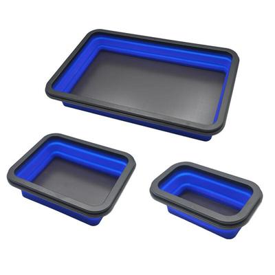 Foldable Magnetic Silicone Parts Tray