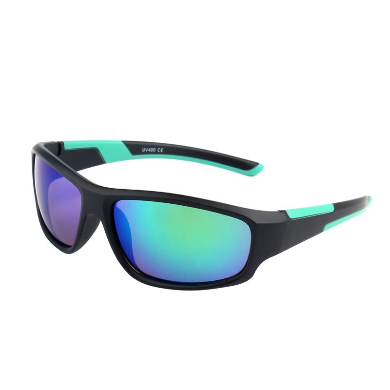 

Kenbo Kids Boy Sport Goggles Sunglasses Child Cycling Glasses Girl UV400 Outdoor Mirror Eyeglass For Gift With Case As Picture
