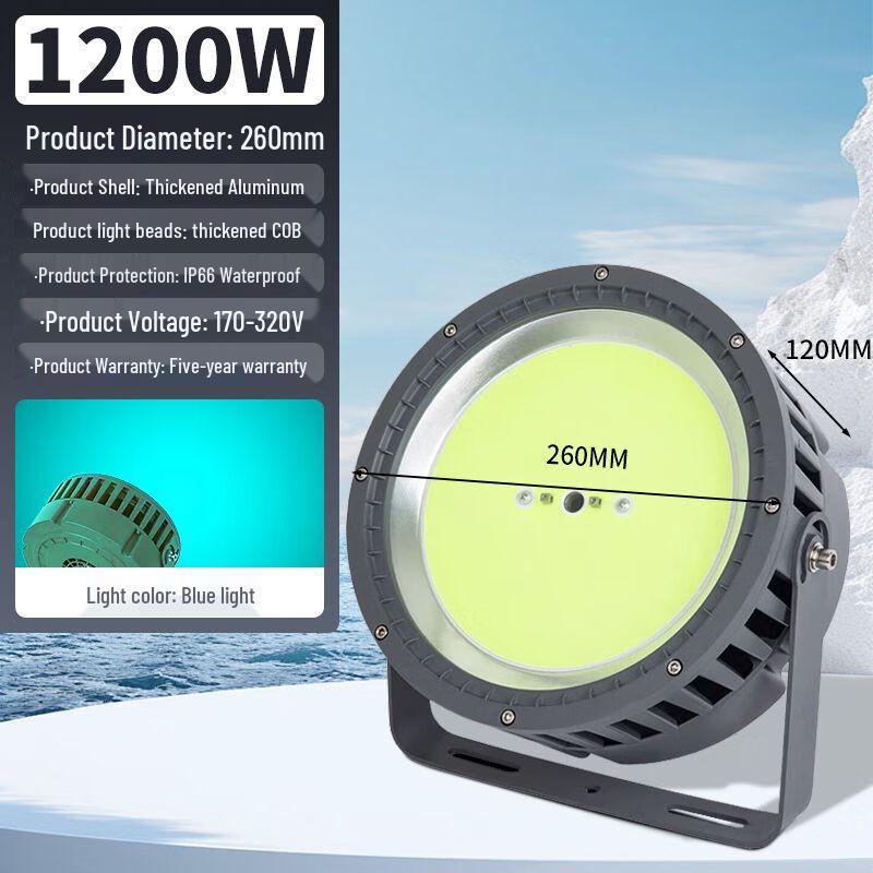 Huishijia Outdoor Waterproof LED Night Fishing Lure Light