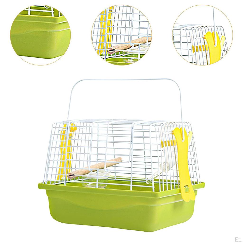 Vogelkäfig Papagei Vogelkäfig Pet Supplies Bequem tragbar mit Tragegriff Haus für