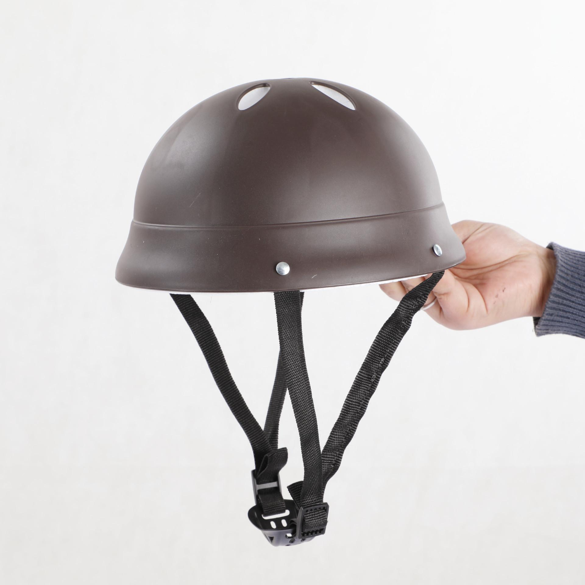 

Outdoor Drifting Bike Bike Skateboard Skating Balance Bike Cycling Helmet Plum Blossom Helmet Children 3-7 коричневий