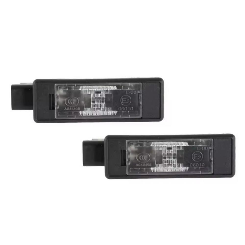

2Pcs Rear License Plate Lamp 6340G3 6340F0 For Peugeot 208 308 3008 Citroen C3