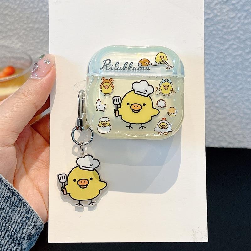Cute chef hat chick AirPods 1 generation earphone case for Apple Bluetooth headset Pro1 generation 1 generation