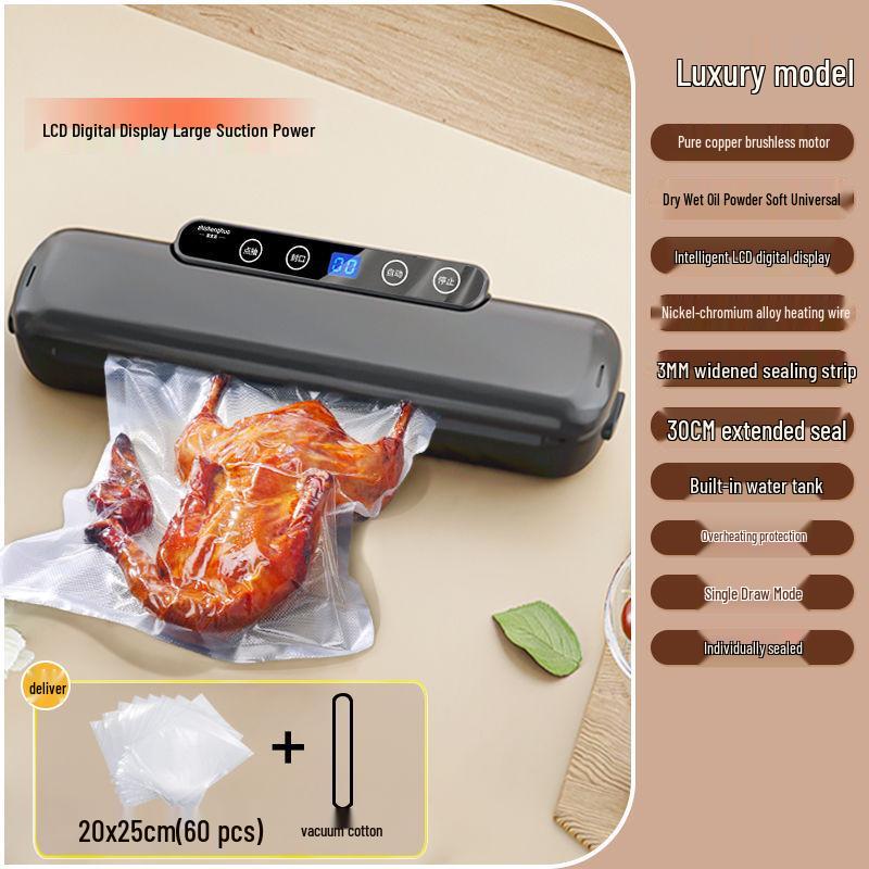 Fully Automatic Vacuum Sealer for Food Preservation and Packaging