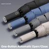 Large 125Cm Windproof Automatic Umbrella, Sun Uv Upf50+ Protection, Compact Folding Rain Umbrellas For Man And Women