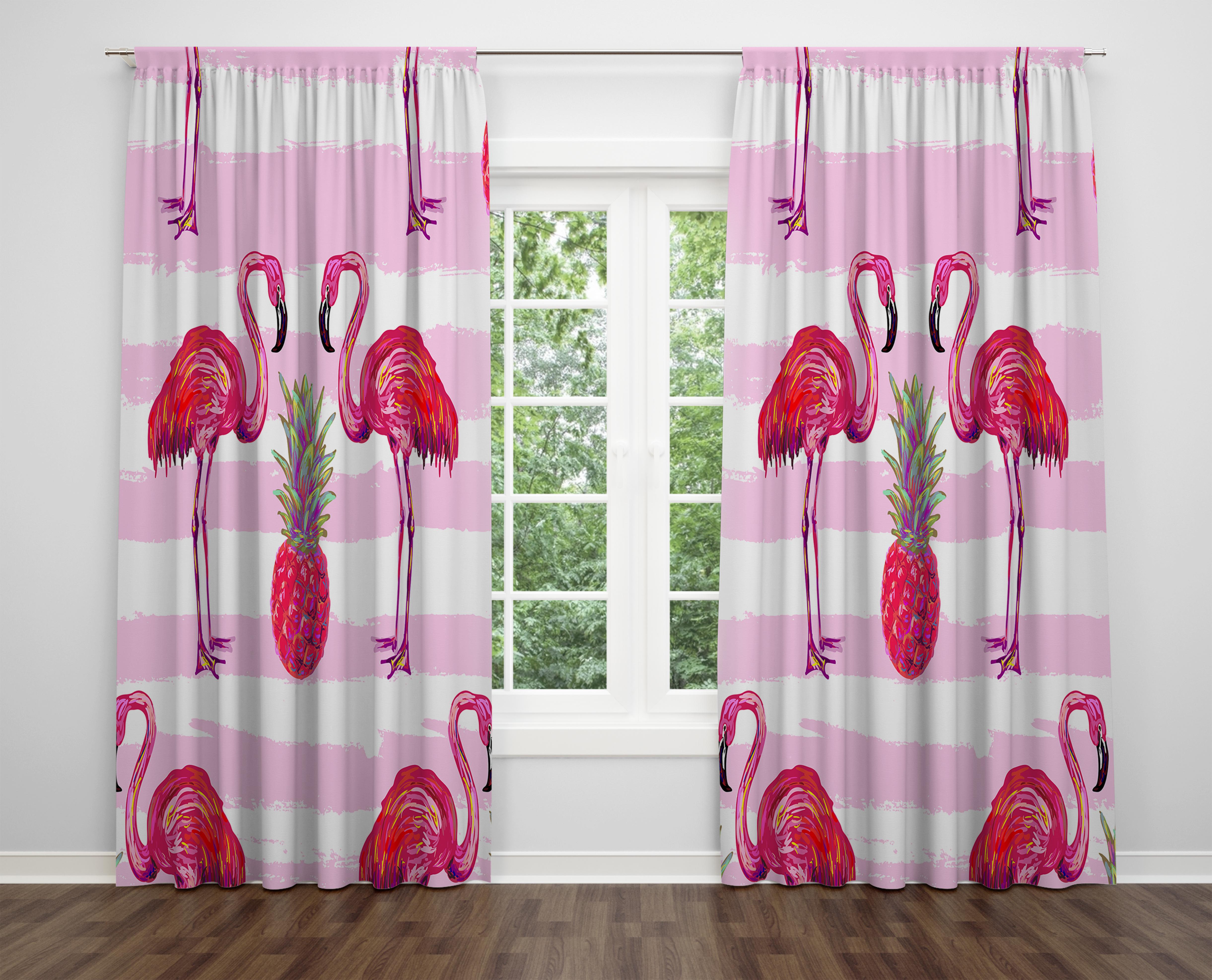 

Декоративний дизайн, високоякісна бавовняна тканина, ви можете вибрати одну або подвійну фіранку з крила 1 piece різнокольоровий