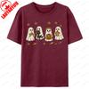 Spooky Season Ghost Cat Pumpkin Halloween Graphic T Shirts Unisex Clothes Unisex Clothing Street Fashion Crewneck Tops TShirt Gift