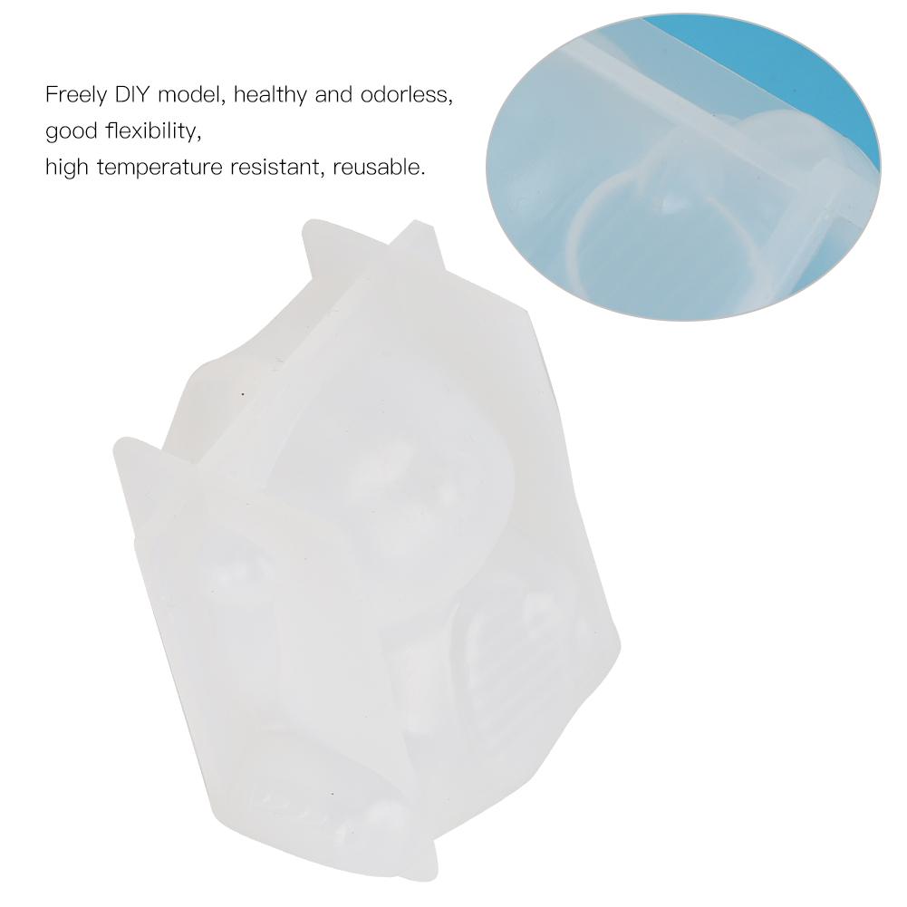 Crystal Silicone Animal Mold Aromatherapy Plaster Mould Decoration DIY CraftsCat
