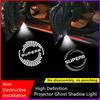2pcs Welcome Door Light Car Projector Lamp LED Courtesy Wireless Decoration Compatible For Skoda Superb 2 MK2 Superb 3 2006-2018