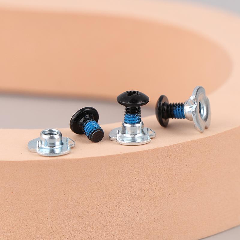 10Pairs Skate Shoes Screws Inline Roller Skate Replacement Repair Mounting Screws Nut Bolt Part Roller Skate Shoes Fittings