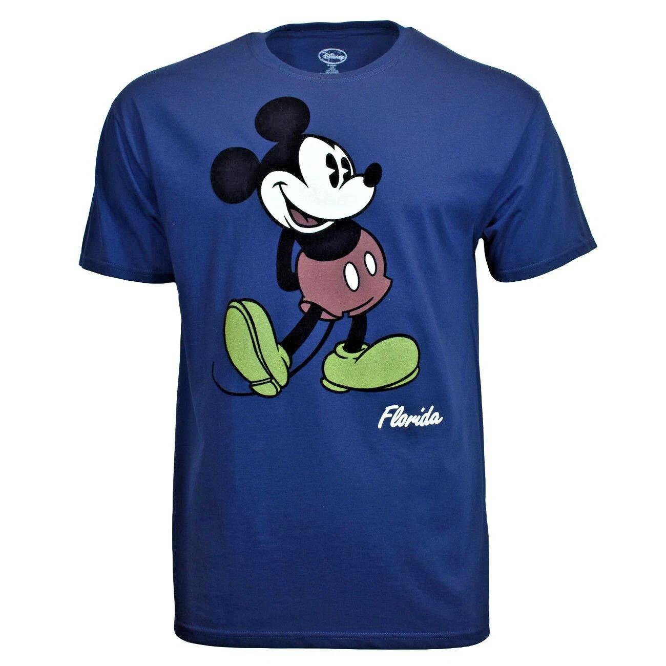 DISNEY T shirt -MICKEY MOUSE IN FLORIDA -Walt Disney World-Family Fun-Size Large S