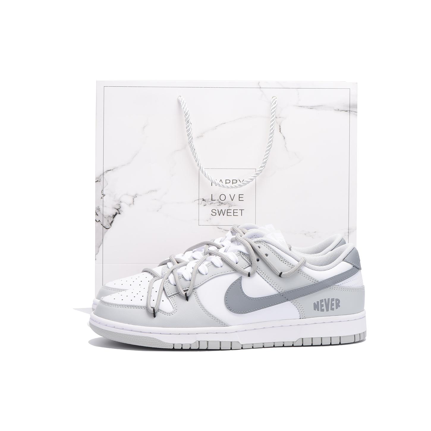 

Nike Dunk Chestnut Low top Skateboard Shoes Men s White Gray DD1391-103(Team59-SBOX) 38.5