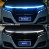 Car Hood LED Daytime Running Light Scan Starting Waterproof Flexible Auto Engine Hood Guide Decorative Ambient Lamp 12V