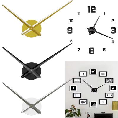 3D Quartz Hour Hands Accessories New Big Size Repair Replacement Home Decor Clock Disc