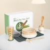 Matcha Spoon 4-piece Matcha Bowl Set Bamboo Ceramic Tea Set Accessories Ceramic Japanese Matcha Tea Set Tea-Making Tools