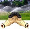 G1 FNPT DN25 Copper Garden Water Hose Connector Water Faucet Splitter Tool Accessories