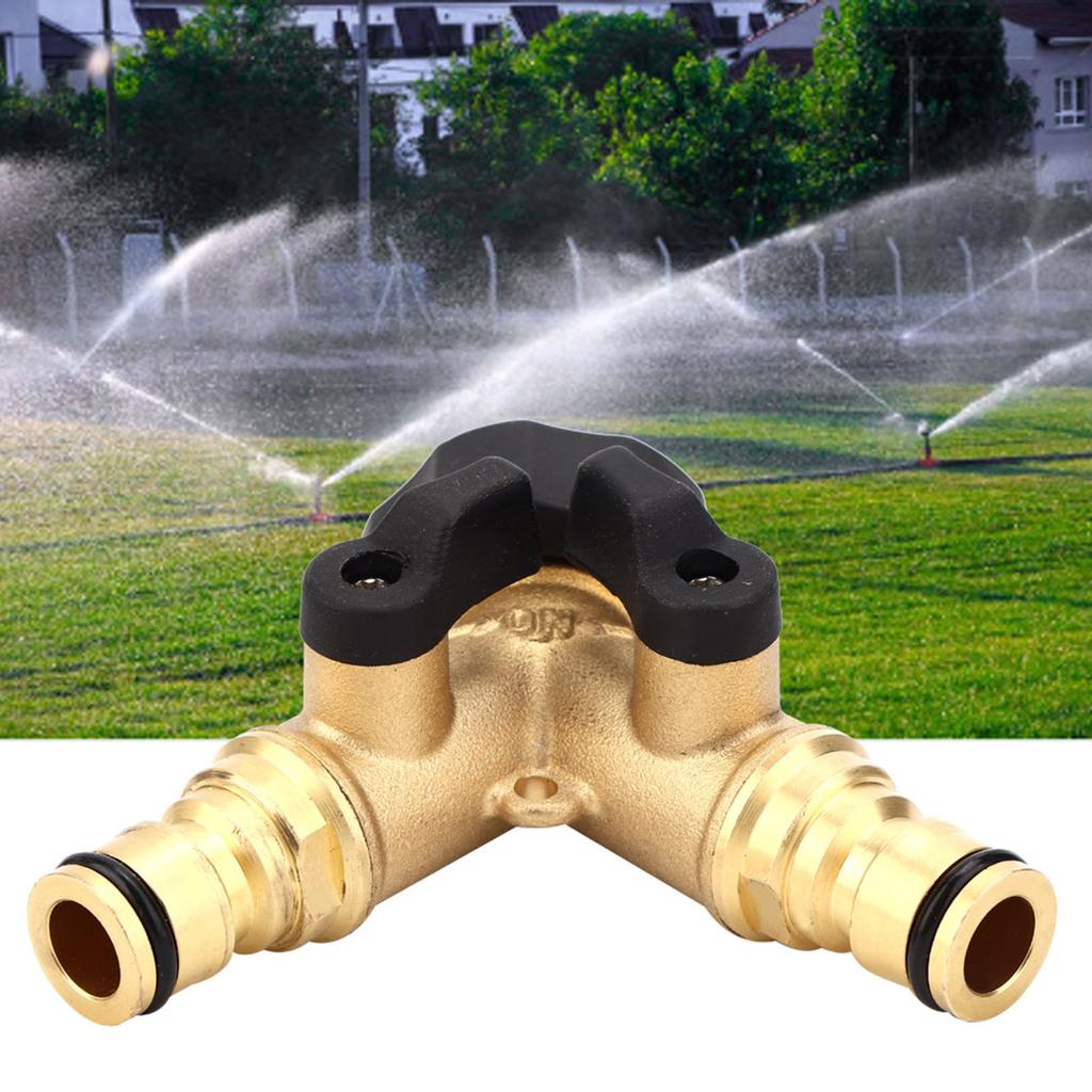 G1 FNPT DN25 Copper Garden Water Hose Connector Water Faucet Splitter Tool Accessories