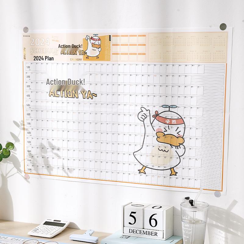 2026 Yearly Planner: Daily Check-in & Countdown Wall Calendar for Exam Prep