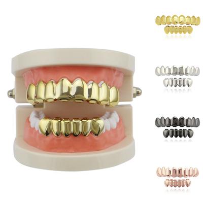Unisex Removable Top Bottom Mouth Teeth Grills Dental Grille Jewelry
