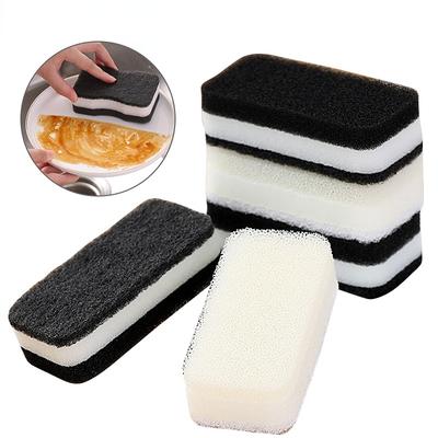 5PCS Dishwashing Sponge Absorbent Sponge Wipe for Pot Dish Bowl Scouring Pad Magic Sponge Scrub Kitchen Accessory Cleaning Tool